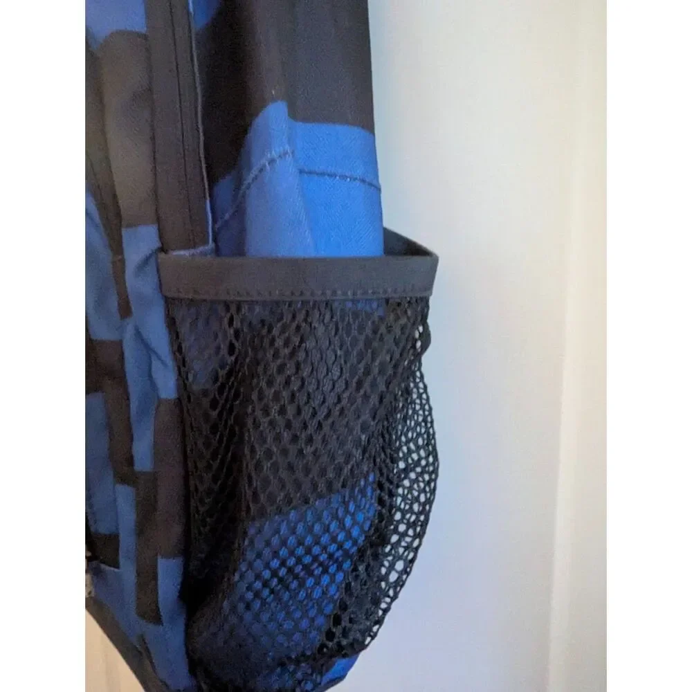 NWT *FLAWS Pottery Barn Teen Blue Backpack - Rugby Stripe